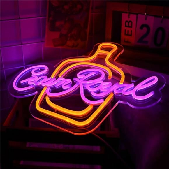 Crown Royal Brand New Neon LED Wall Sign Room/Bar Decoration - Picture 2 of 7